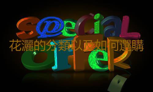 花灑的分類以及如何選購花灑的經驗